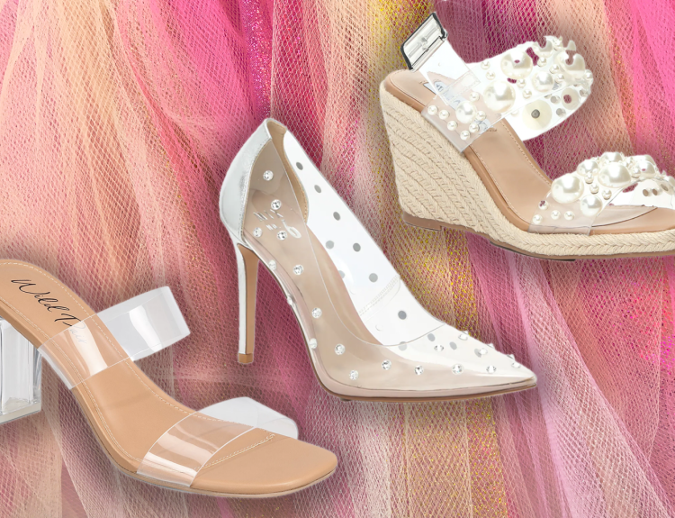 Transparent Heels Adding a Floating Elegant Effect to Any Outfit
